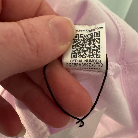 NEW Vera Bradley Rain Forest Canopy Floral Pajama Tank Top Extra Small XS Purple - Picture 9 of 11